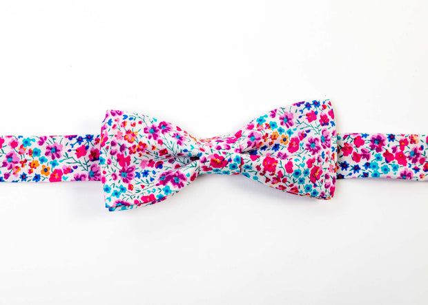 Daddy and Me Bow tie made with Liberty Print Fabric