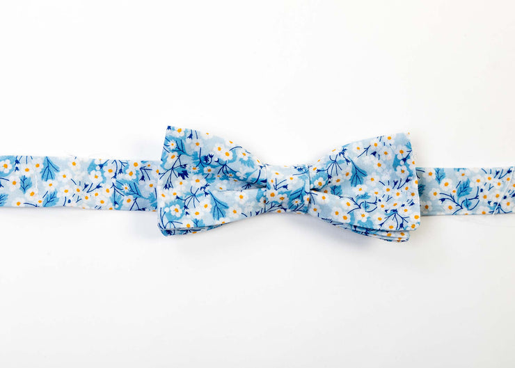 Boys Skinny Bow tie made with Liberty Print Fabric
