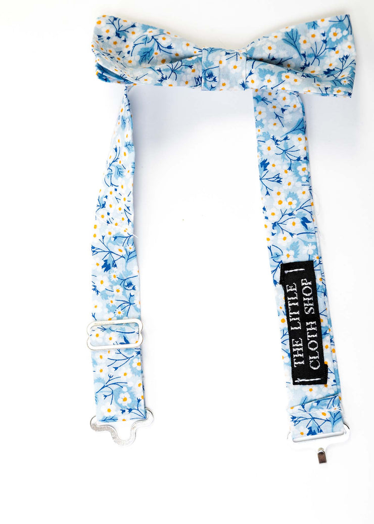 Boys Skinny Bow tie made with Liberty Print Fabric