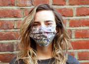 Face mask made with Liberty Print Lawn - Pack of two - Lucky Dip Blues