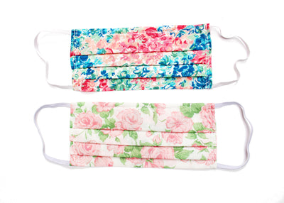Face mask made with Liberty Print Lawn - Pack of two - Lucky Dip Pinks