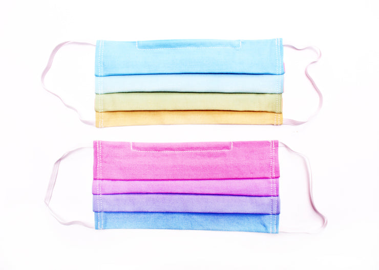 Rainbow Cotton Face Mask - Pack of two - UK
