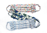 LUCKY DIP Frill Face Mask made with Liberty Print -  Filter pocket - Nose Wire - Covered Elastic