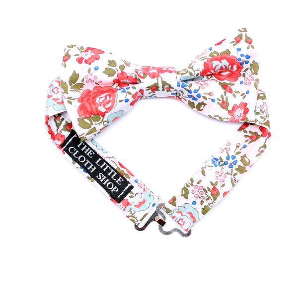 Daddy and Me Bow tie made with Liberty Print Fabric