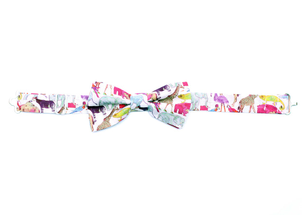 Daddy and Me Bow tie made with Liberty Print Fabric