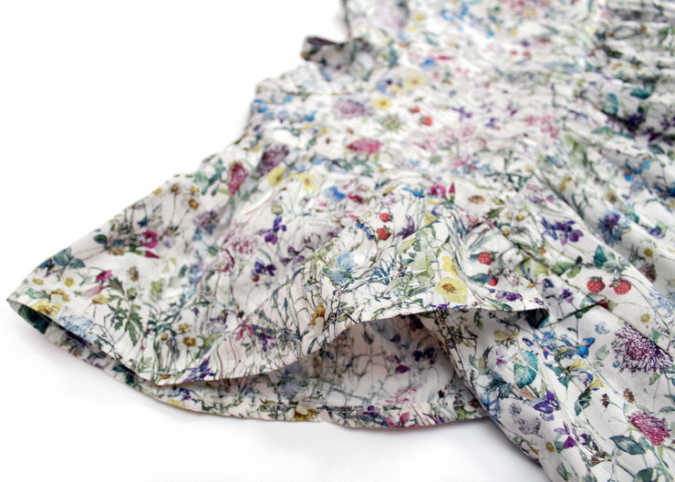 Girls Frill Blouse made with Liberty Print Fabric- "Michelle"