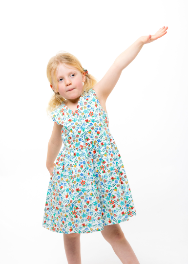Girls Liberty Print dresses boys sailor suits flower girl