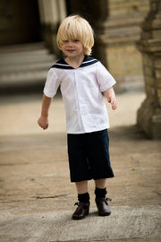 toddler sailor suit romper uk