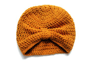 mustard baby turban